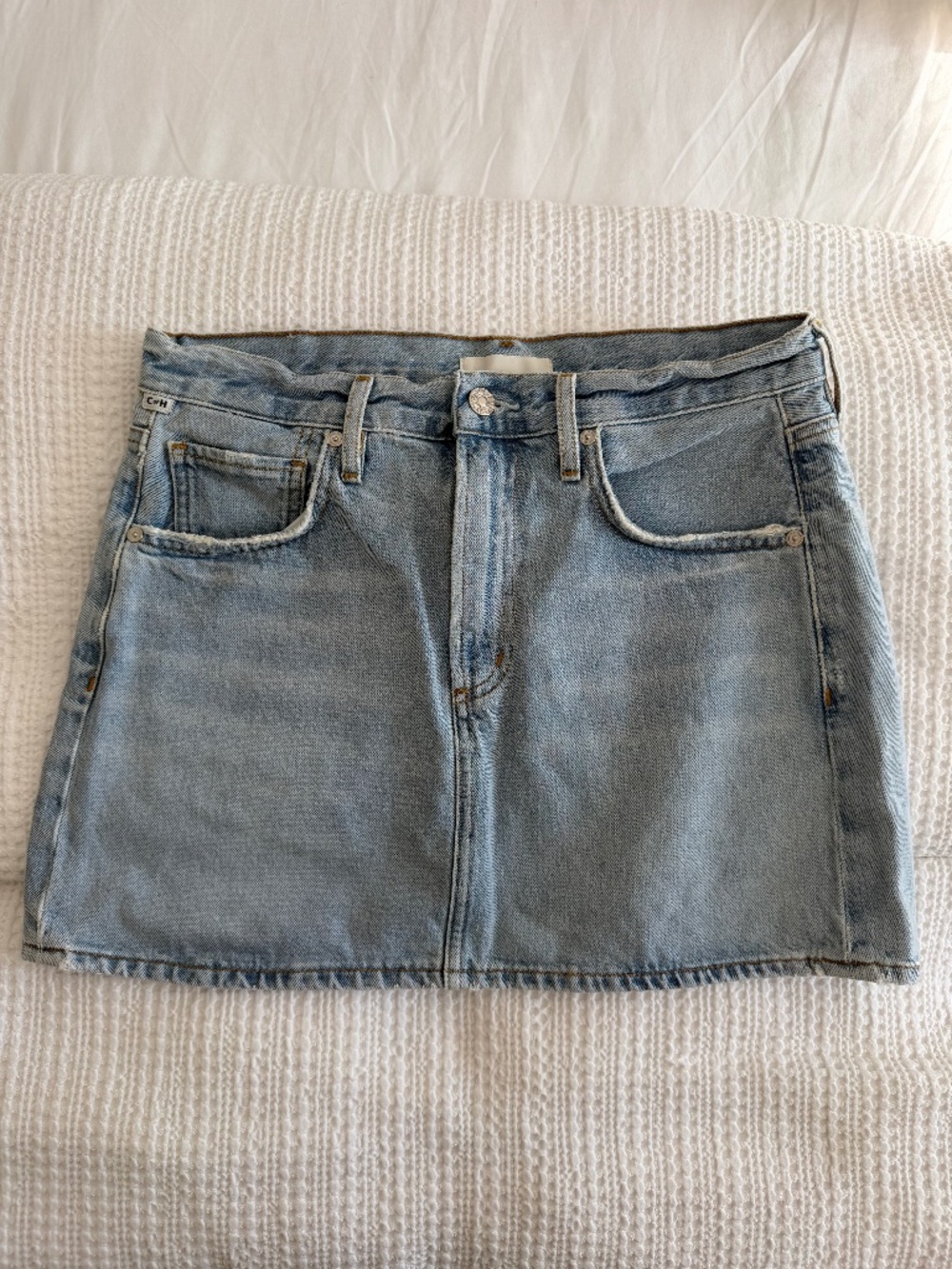 Citizens of Humanity Denim Mini Skirt
